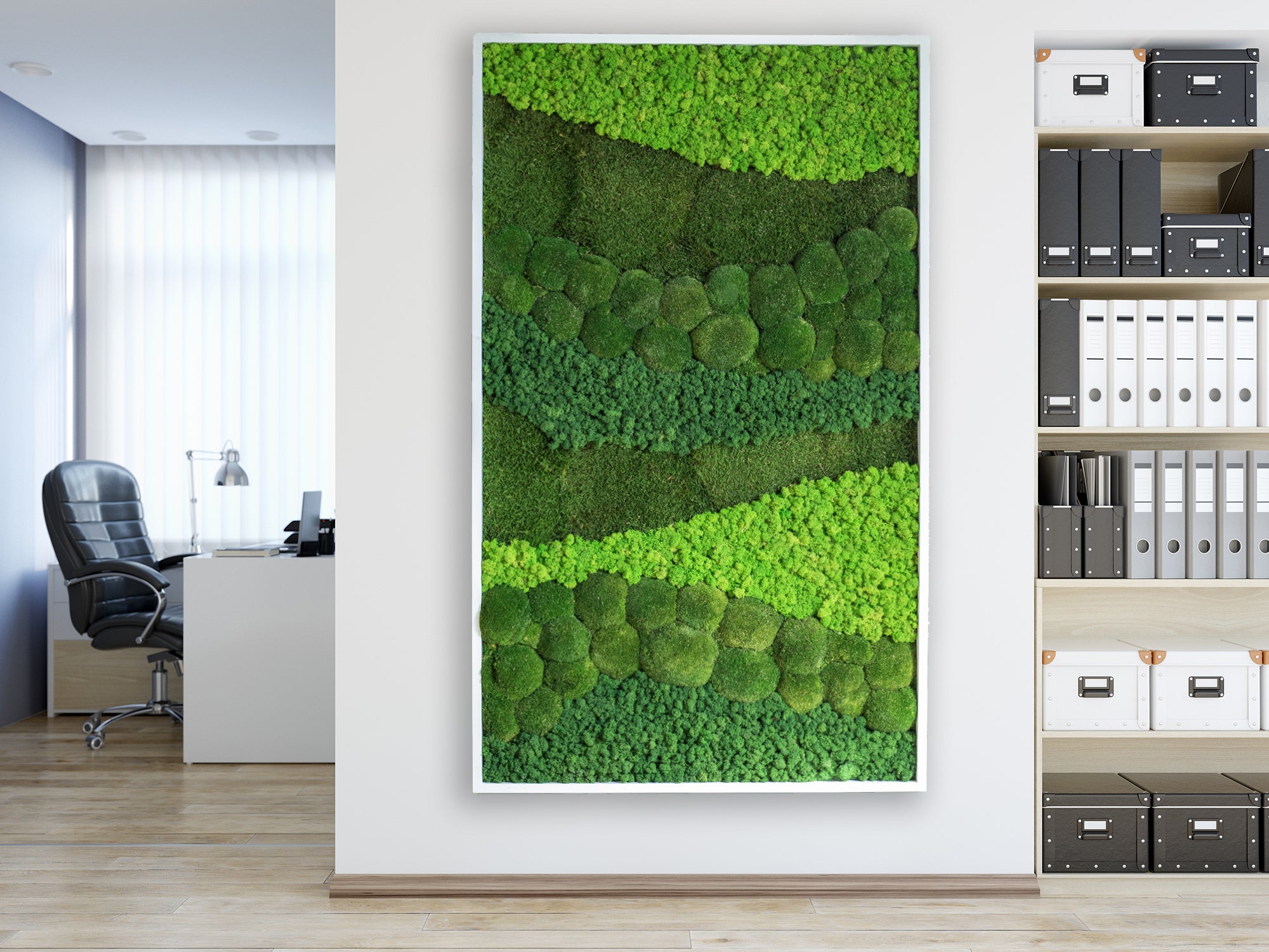 Ecosystem Moss Art Panels